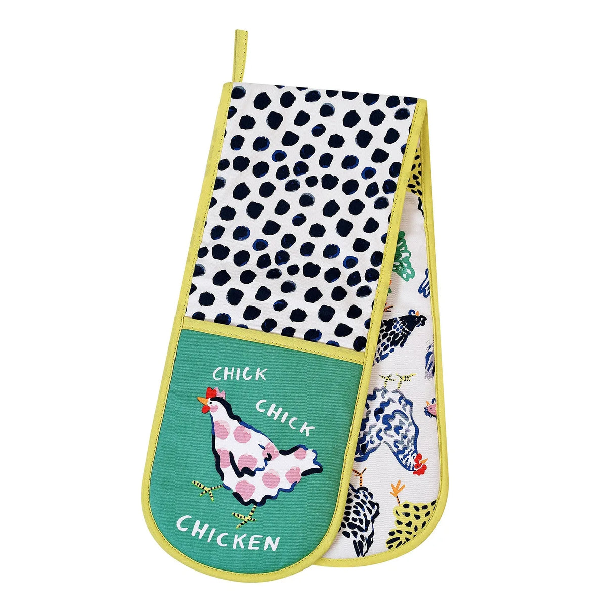 Chick Chicken Double Oven Glove in Yellow