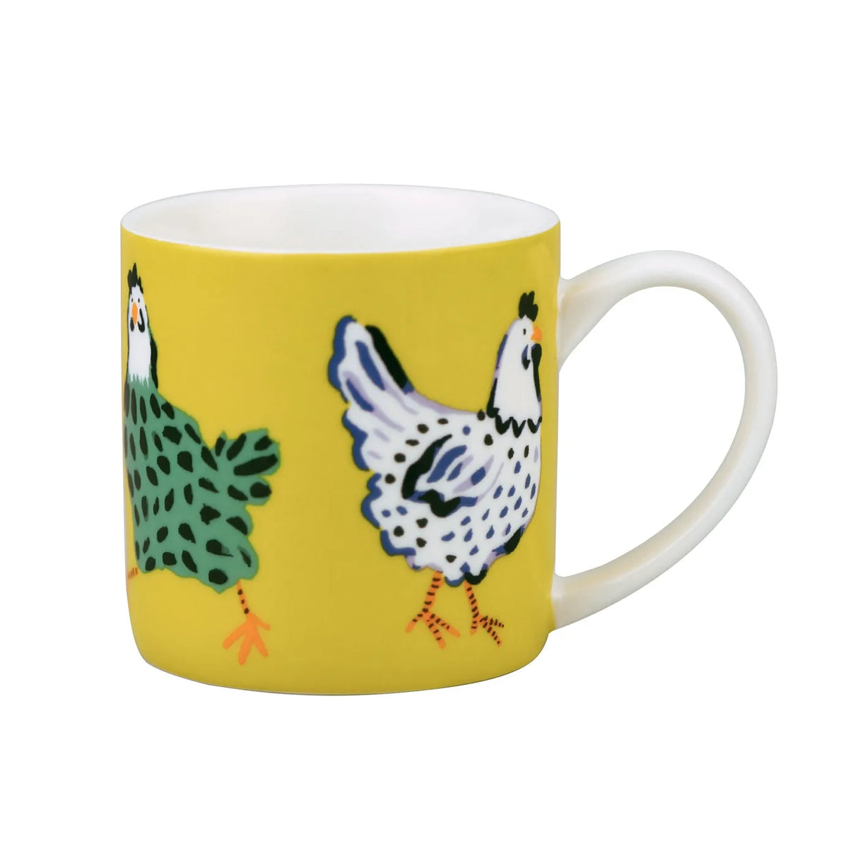 Chick Chicken Bone China Mug in Yellow