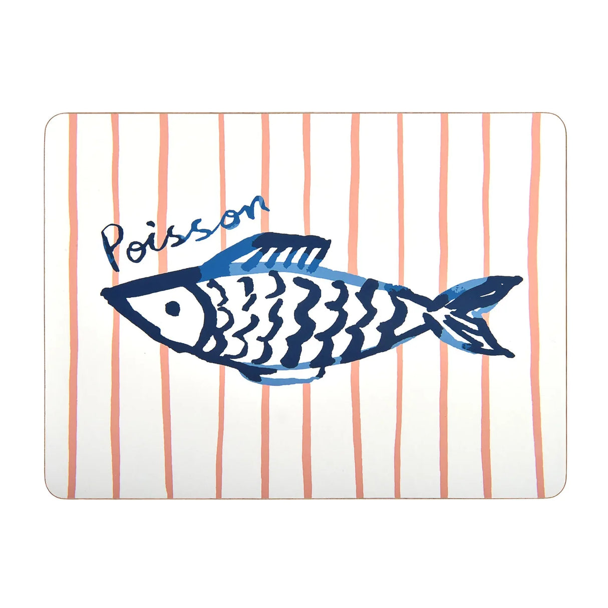 Catch of the Day Placemat 4 Pack in Multicolour