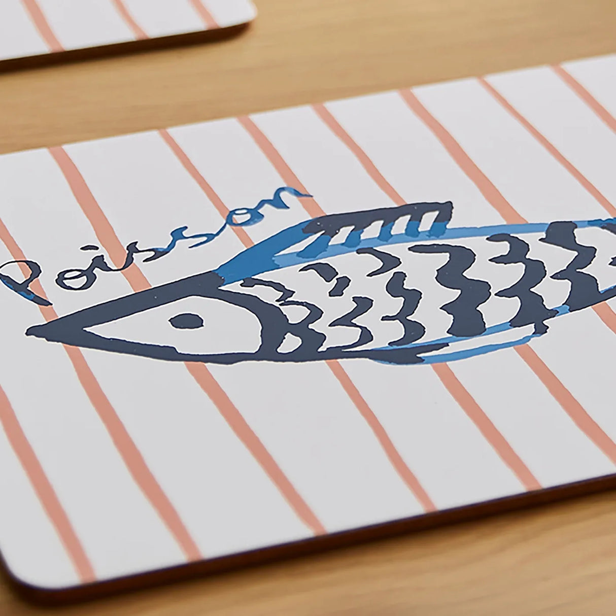 Catch of the Day Placemat 4 Pack in Multicolour