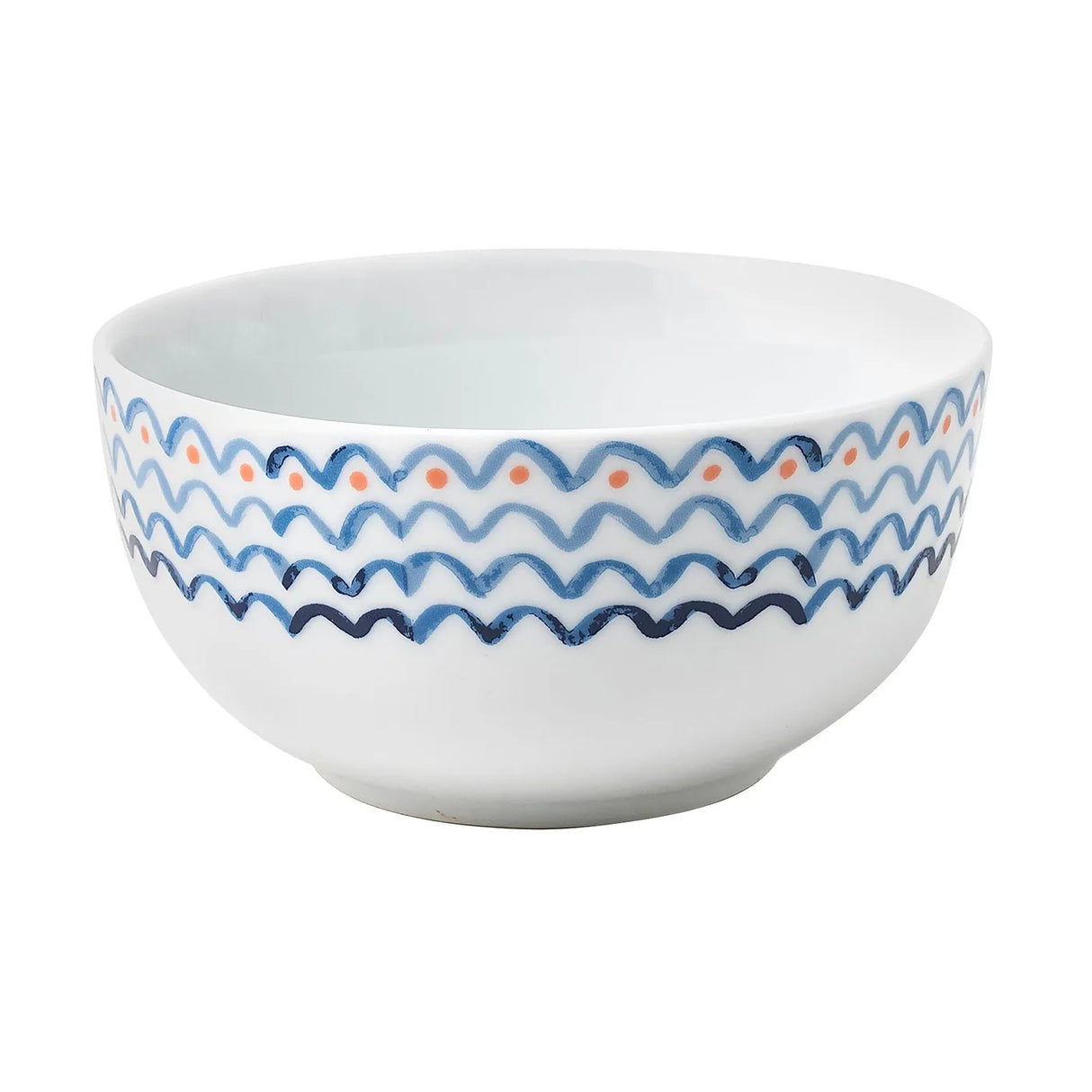 Catch of the Day Porcelain Bowl in Multicolour