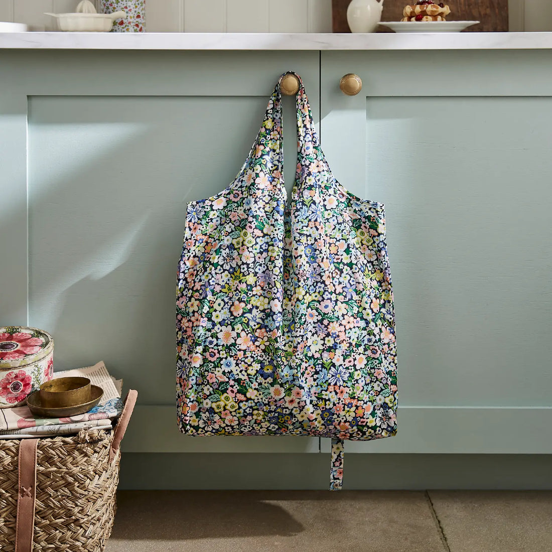 Ulster Weavers Confetti Floral Packable Shopping Bag
