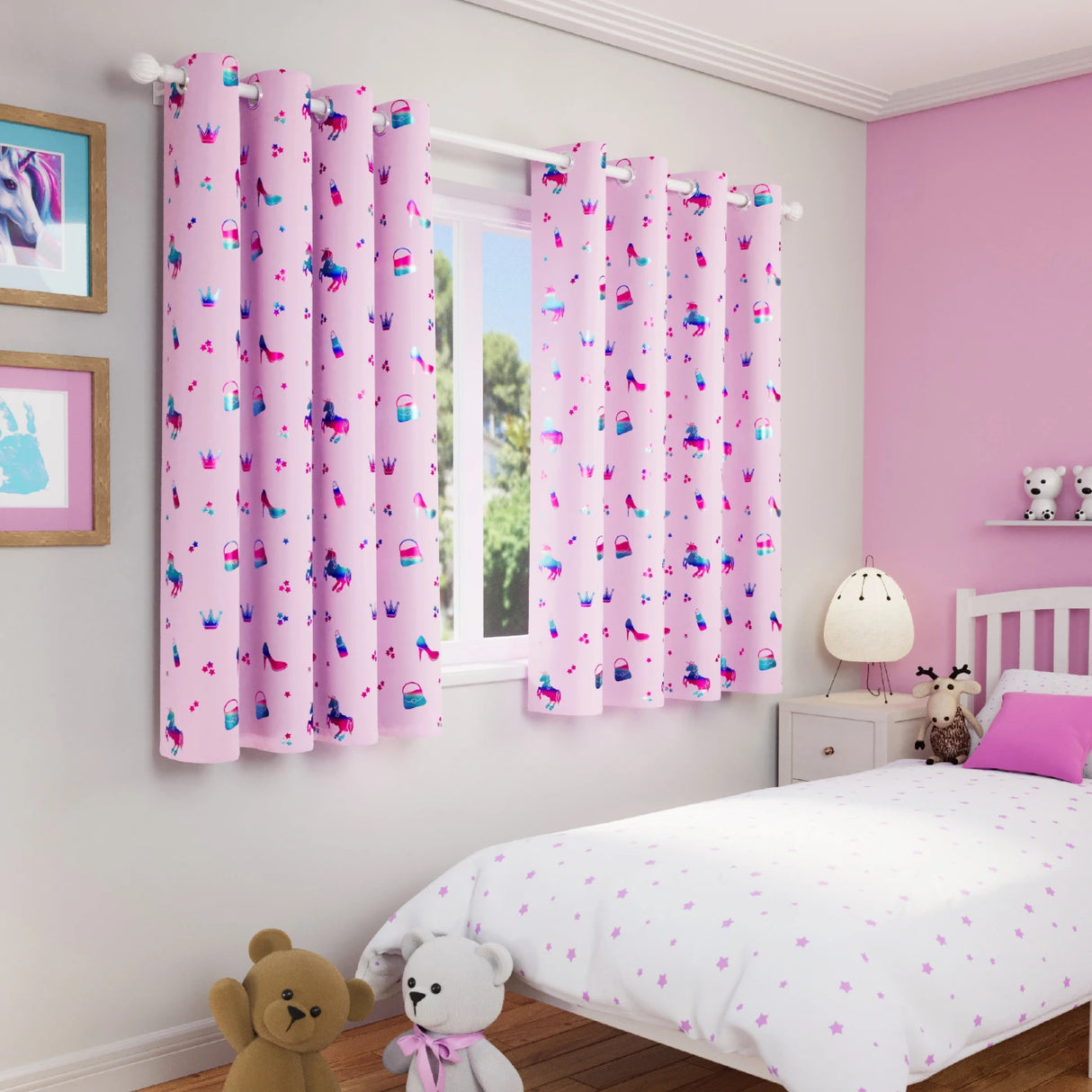 Charm Lined Eyelet Curtains by Enhanced Living