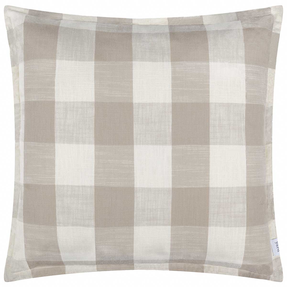 Chesil Check Outdoor Cushion Cover / Filled Cushion 20" x 20" (50cm x 50cm) by Yard 12