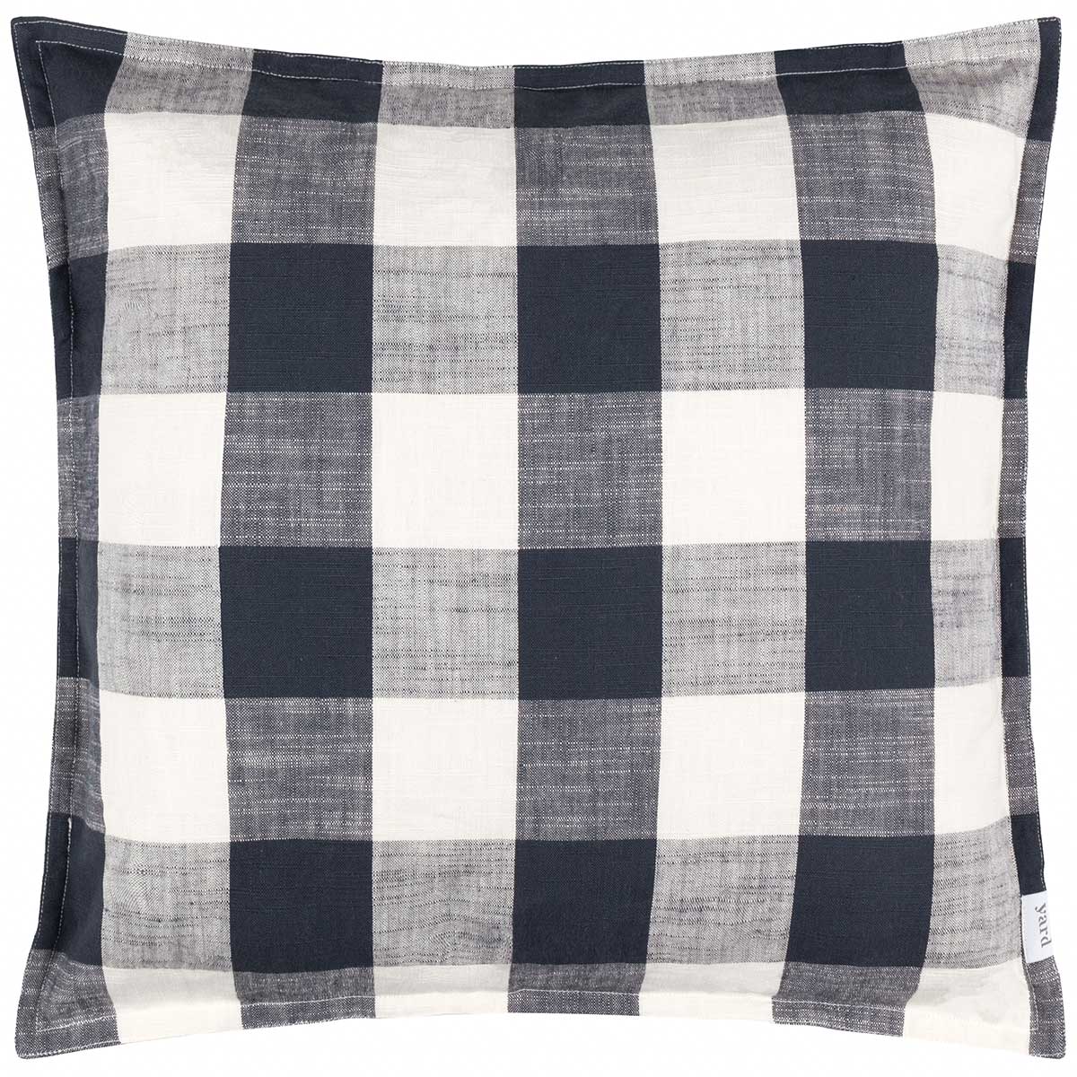 Chesil Check Outdoor Cushion Cover / Filled Cushion 20" x 20" (50cm x 50cm) by Yard 3