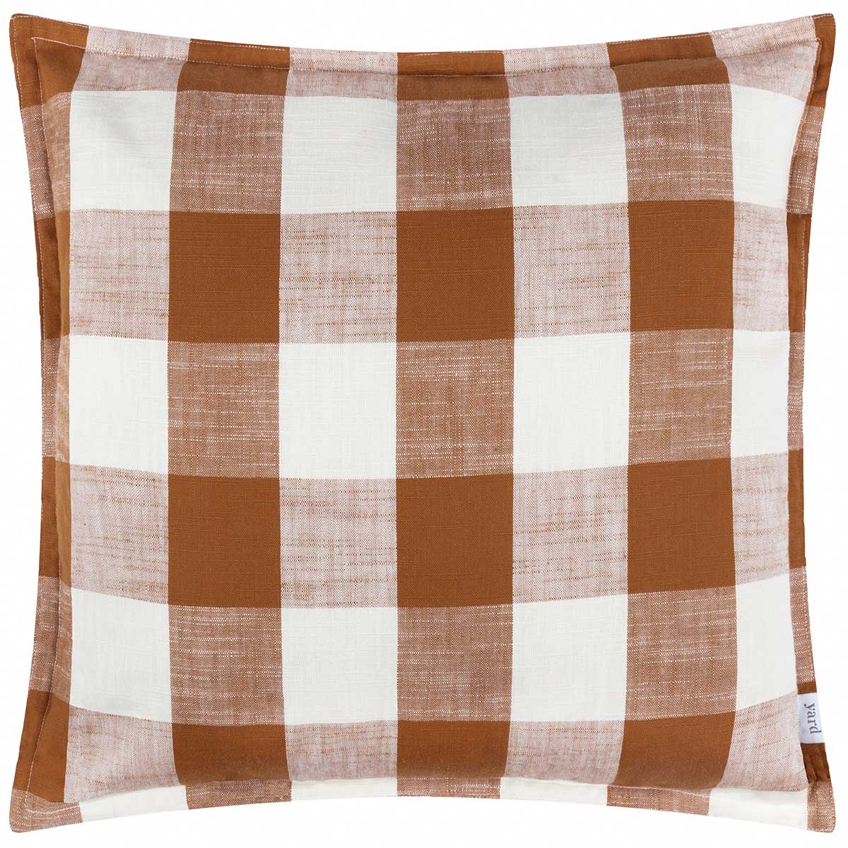 Chesil Check Outdoor Cushion Cover / Filled Cushion 20" x 20" (50cm x 50cm) by Yard 6