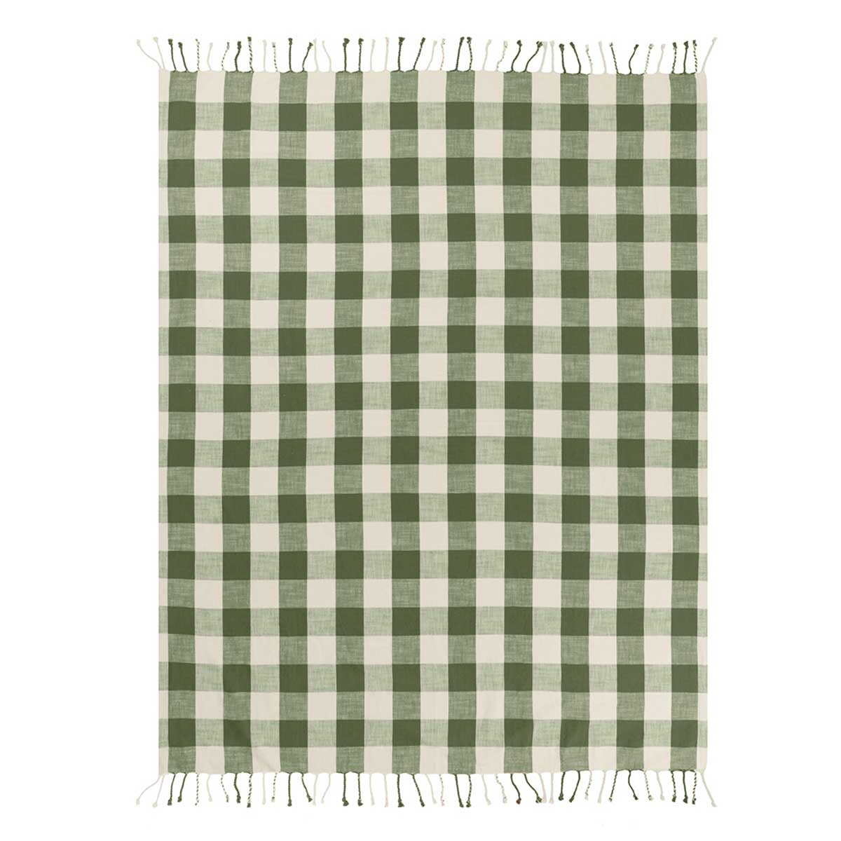Chesil Check Throw Blanket 130cm x 170cm by Yard