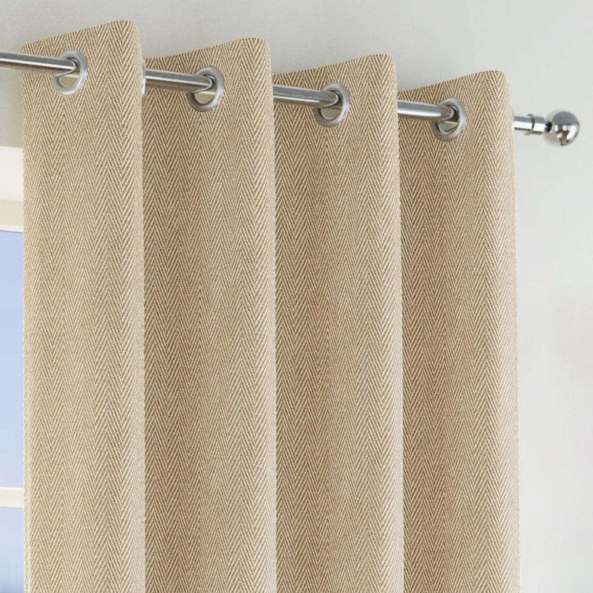 Chester Blackout Eyelet Curtains by Enhanced Living