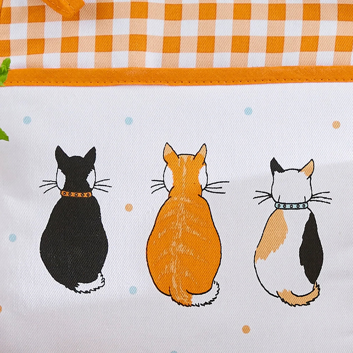 Cats In Waiting 2026 Pot Mitt in Orange