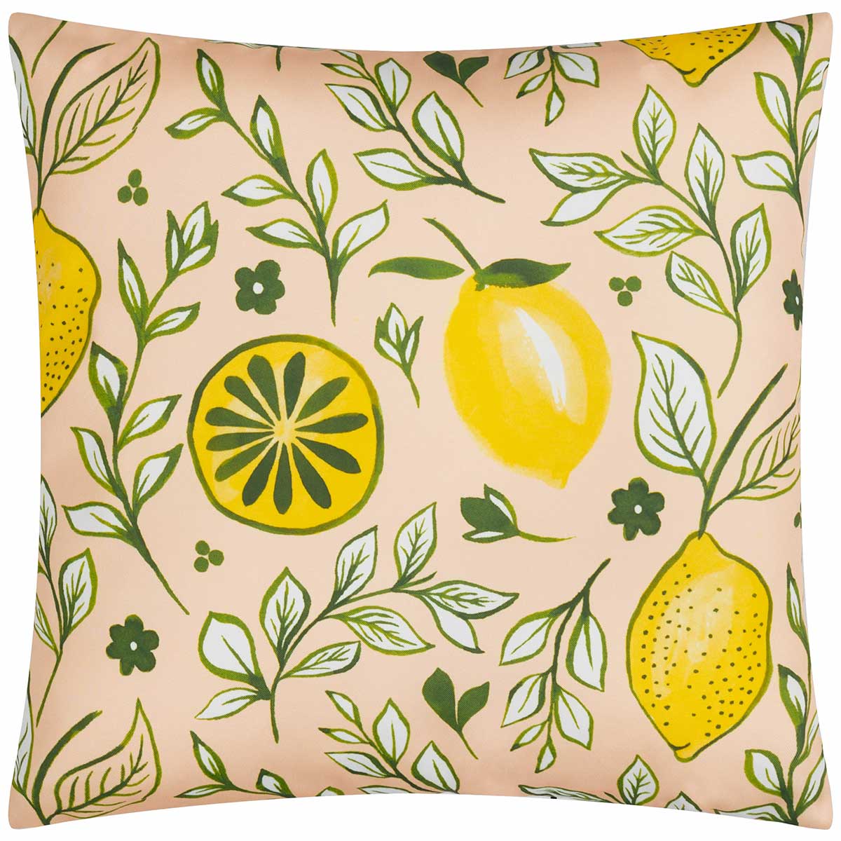 Citronello Outdoor Cushion Cover / Filled Cushion 18" x 18" (45cm x 45cm) by furn. 3