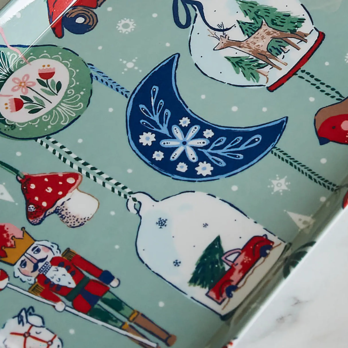 Christmas Ornaments Kitchen Collection by Ulster Weavers