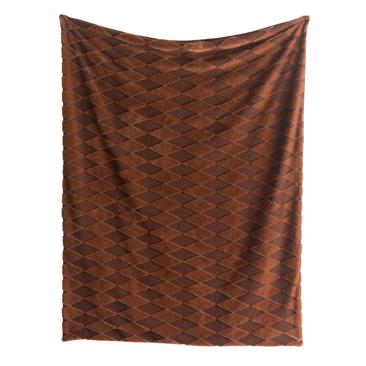 Appletree Cosy Diamond Soft Geometric Throw Blanket 150cm x 200cm 2