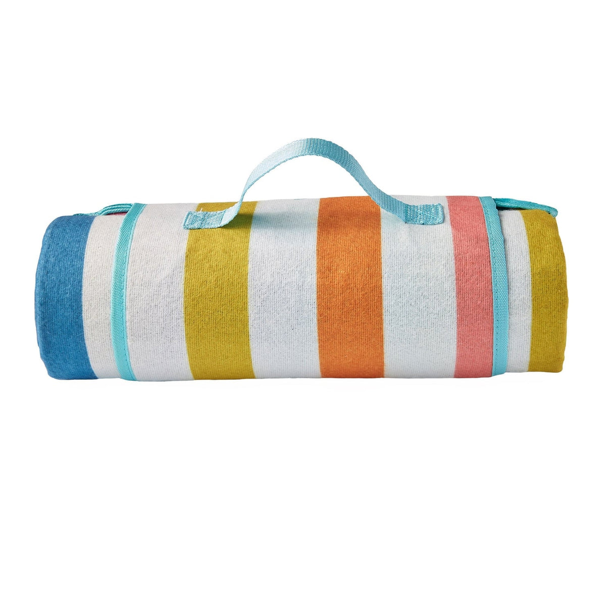 Carlson Stripe Multi-Colour Picnic Blanket 135 x 150cm - Carlson Stripe Picnic Blanket In Multicolour 135 X 150Cm 2