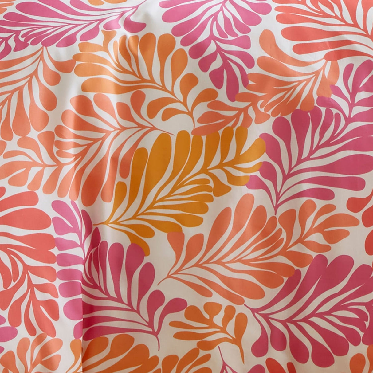 Carmen 100% Cotton Duvet Cover Set - Pink - Carmen Duvet Cover Set In Pink 3