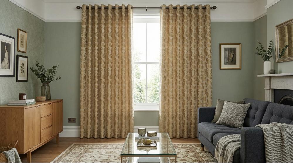 Cascina Made to Measure Curtains Gold 3