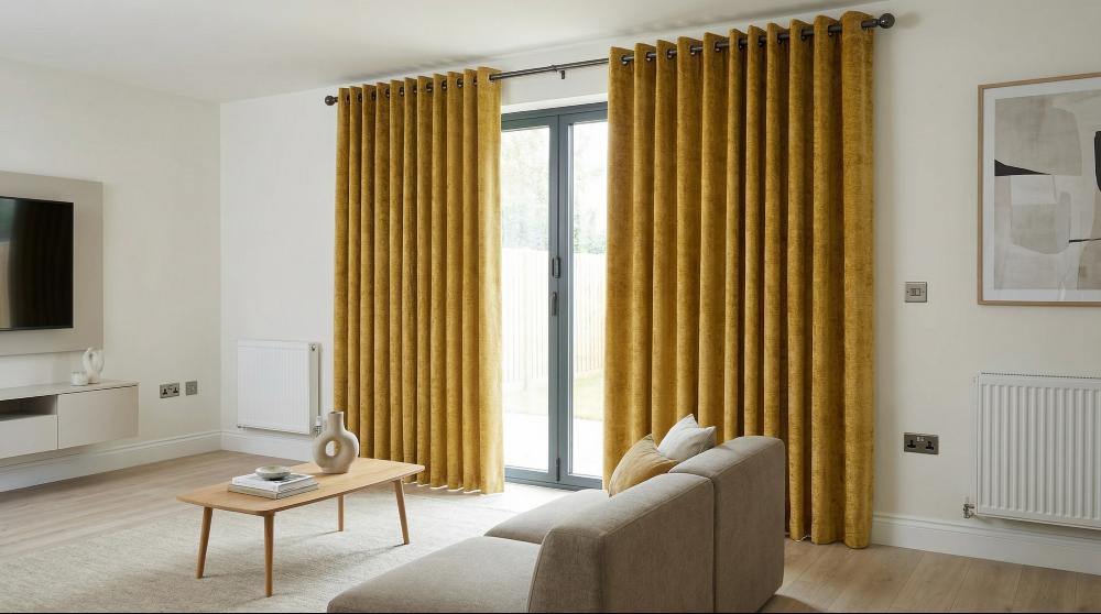 Castello Made to Measure Curtains Corn 3