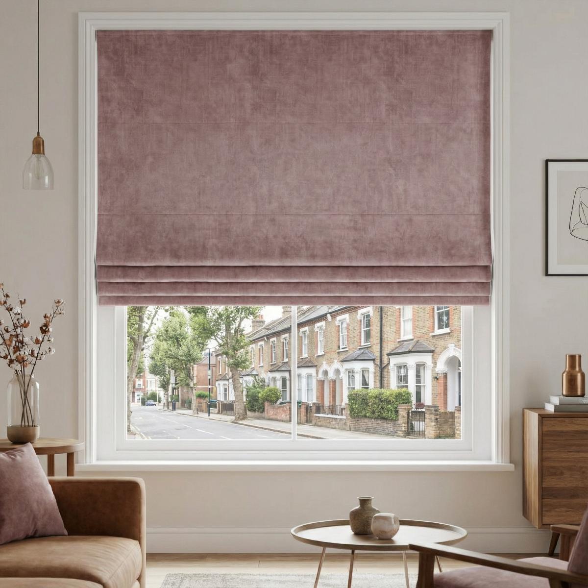 Castello Made to Measure Roman Blind Blush