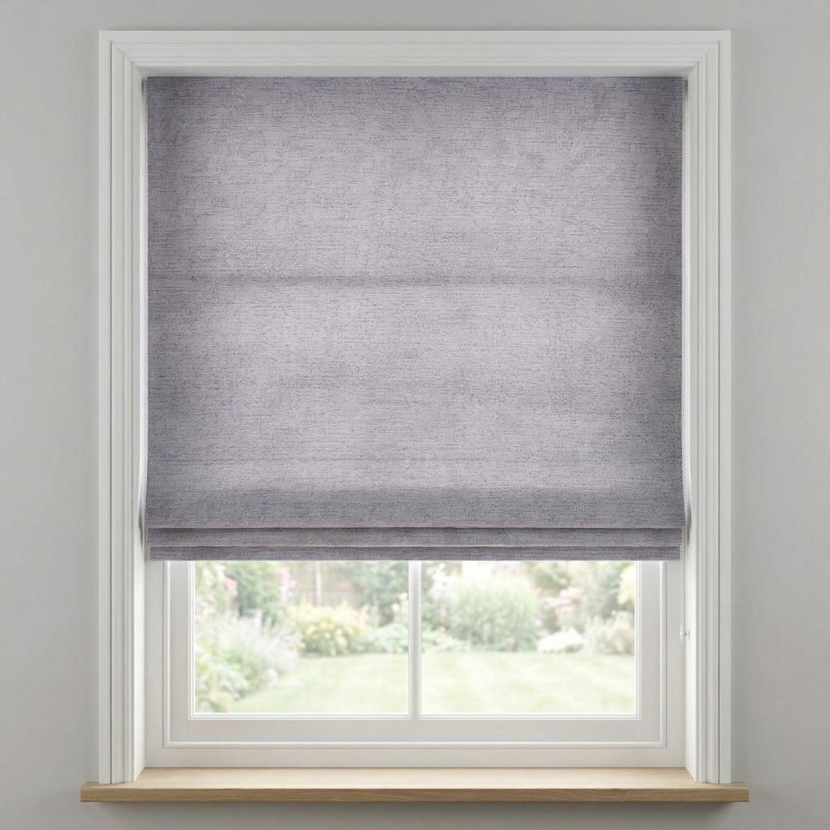 Castello Made to Measure Roman Blind Steel