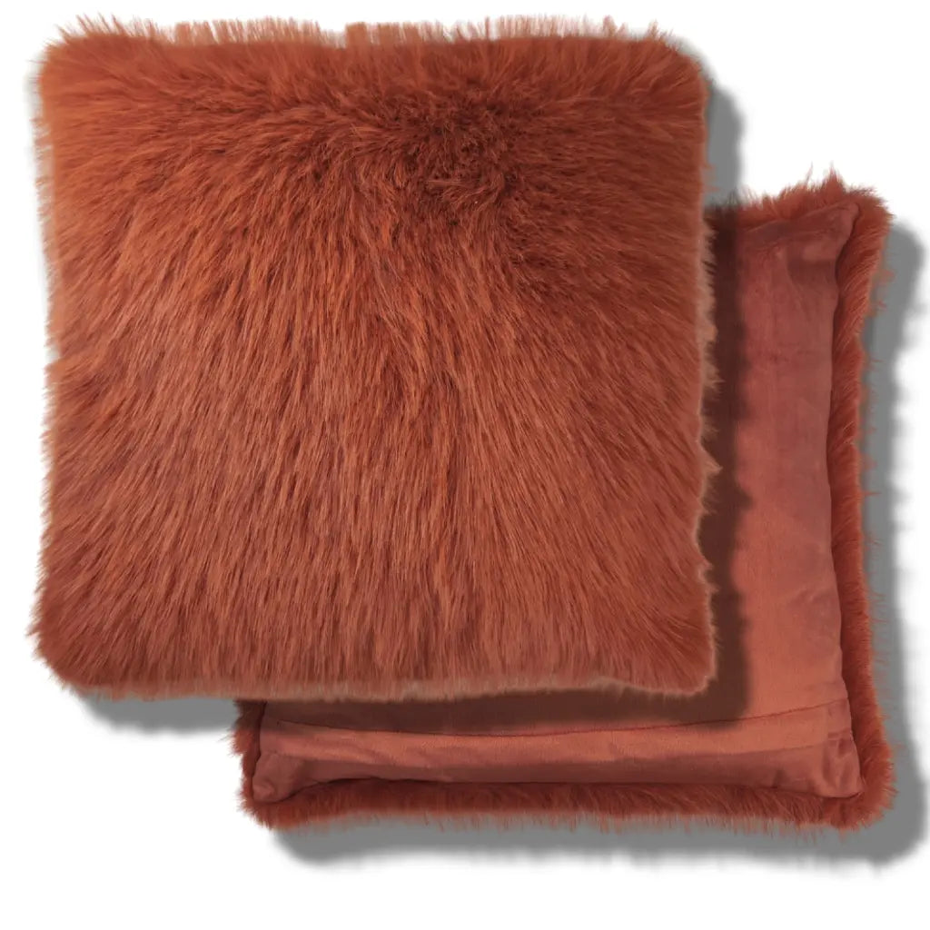 Chelsea Fur Cushion Cover and Filled Cushion 18" x 18" (45cm x 45cm) by Sundour 13