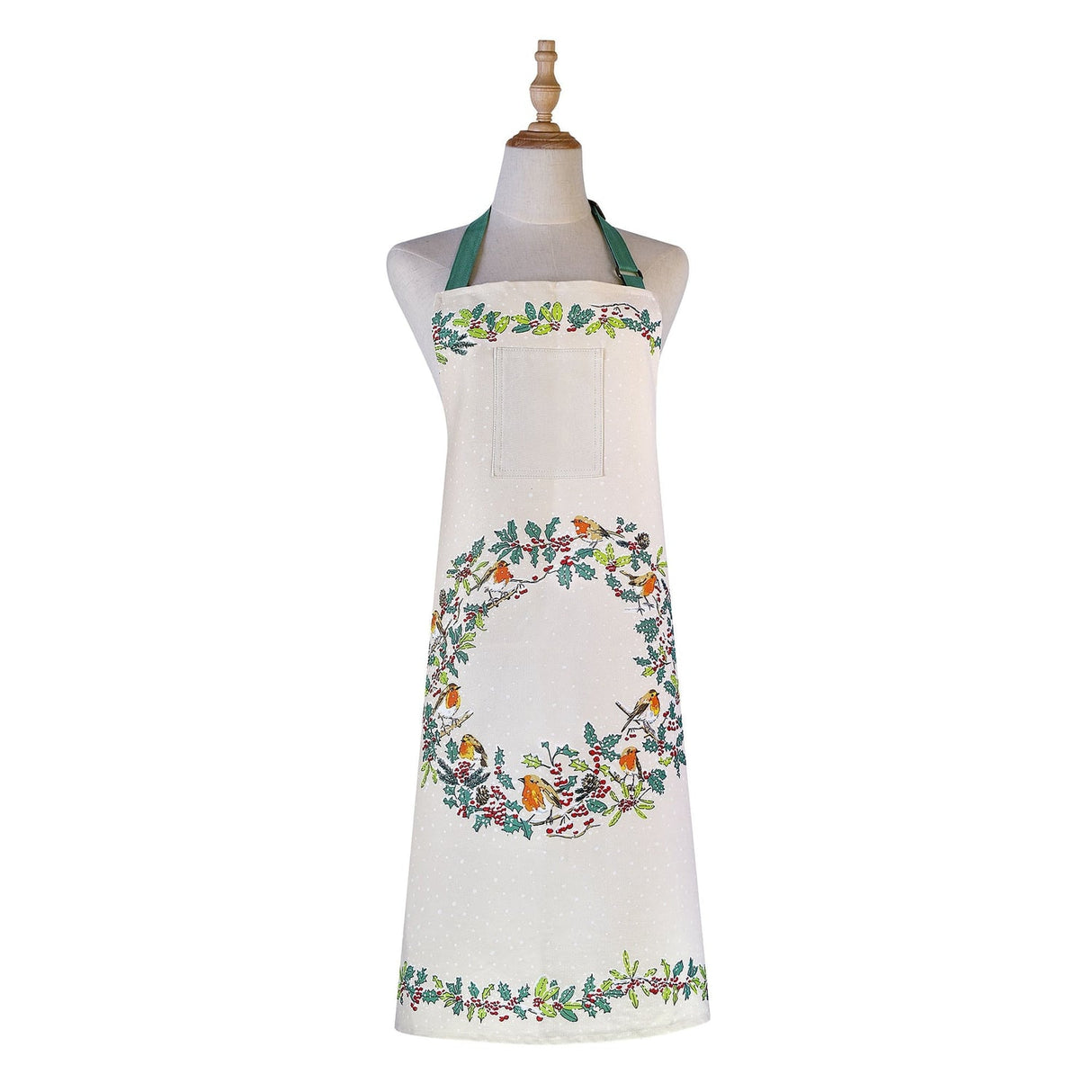 Ulster Weavers Christmas Robins Cotton Accessories Cotton Apron