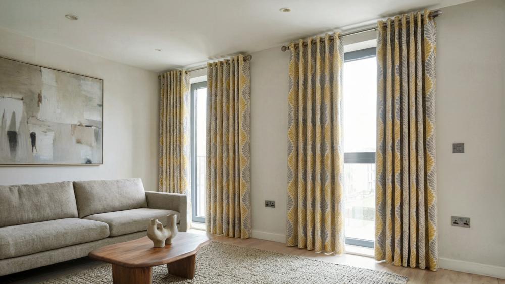 Clarion Made to Measure Curtains Ochre 3