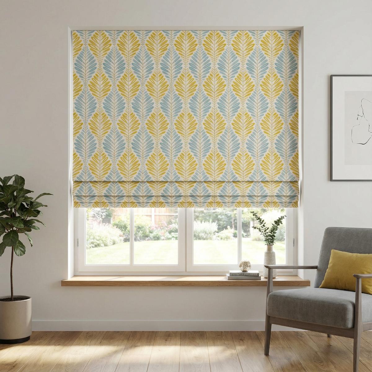 Clarion Made to Measure Roman Blind Duck Egg