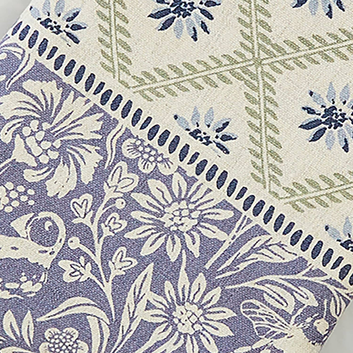 Ulster Weavers Coastal Treasures Cotton Gauntlet Oven Glove - Coastal Treasures Gauntlet Oven Glove In Blue 4
