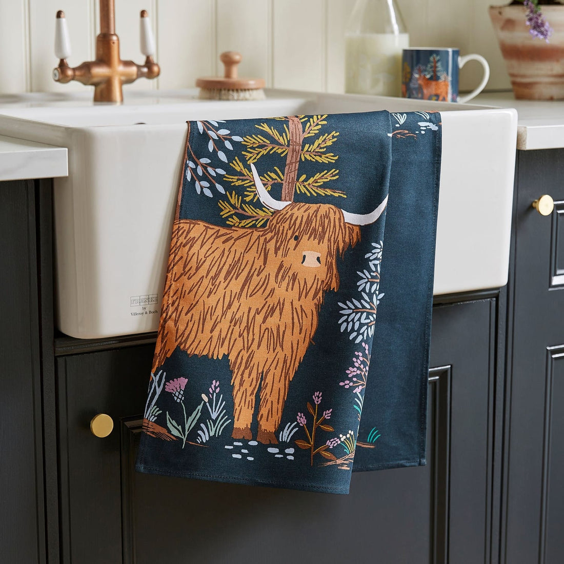 Ulster Weavers Connie Cow Tea Towel
