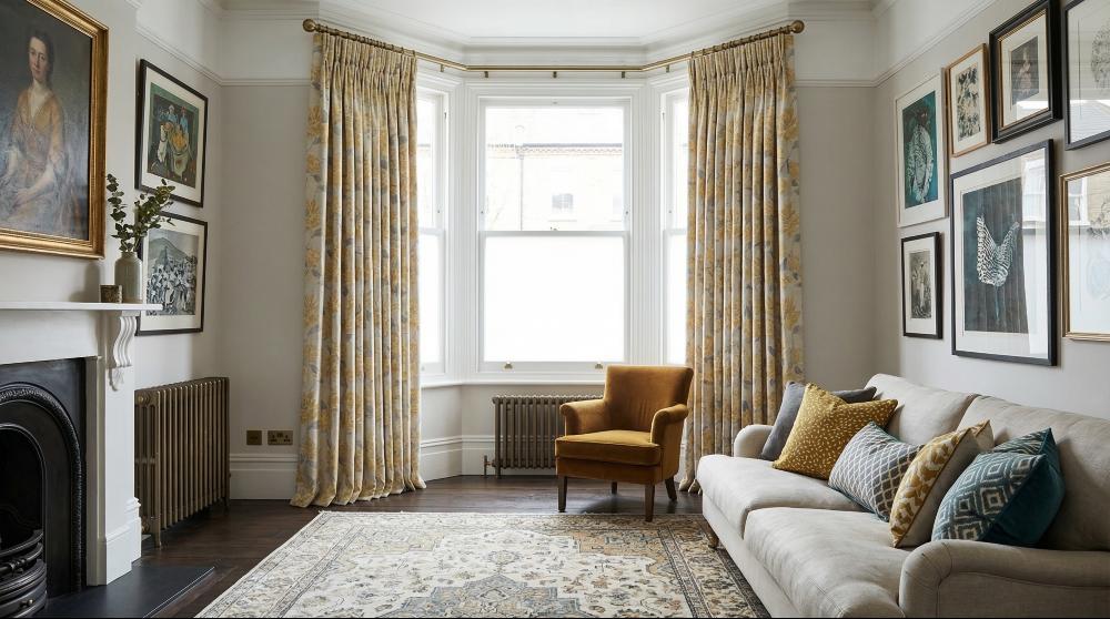 Corsica Made to Measure Curtains Gold 3
