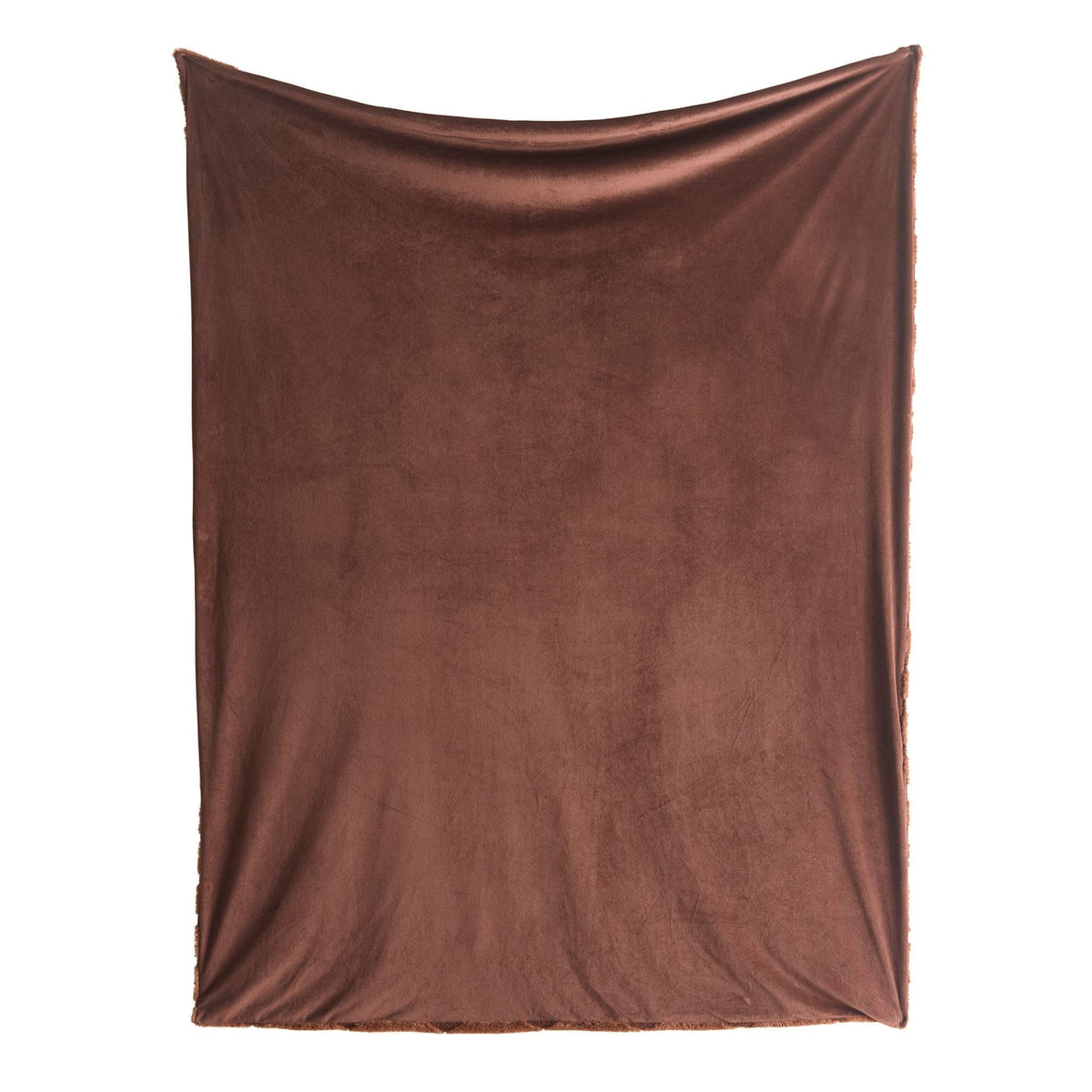Cosy Diamond Soft Geometric Fleece Tufted Reversible Throw – Chocolate – 150cm x 200cm - Cosy Diamond Throw In Chocolate 150 X 200Cm 3