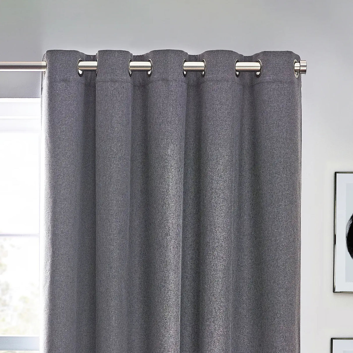 Dawn Lined Blackout Eyelet Curtains by furn.
