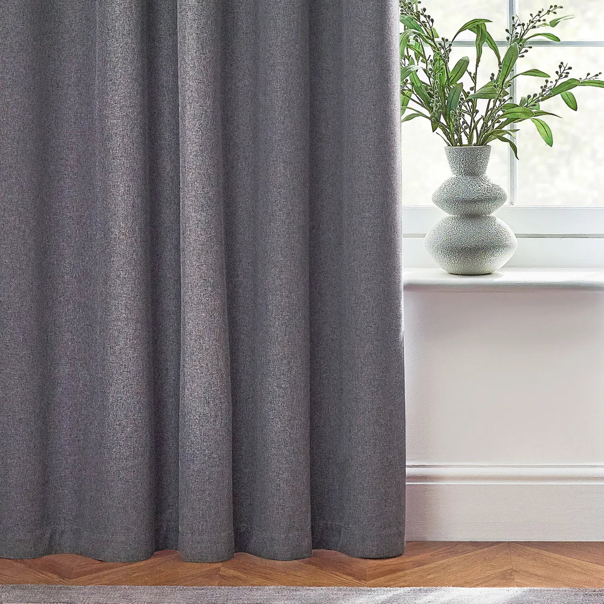 Dawn Lined Blackout Eyelet Curtains by furn.