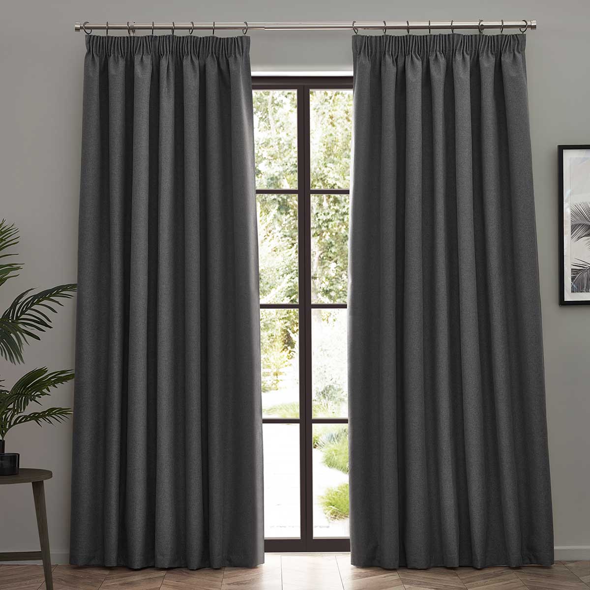 Dawn Lined Tape Top Pencil Pleat Curtains by furn.
