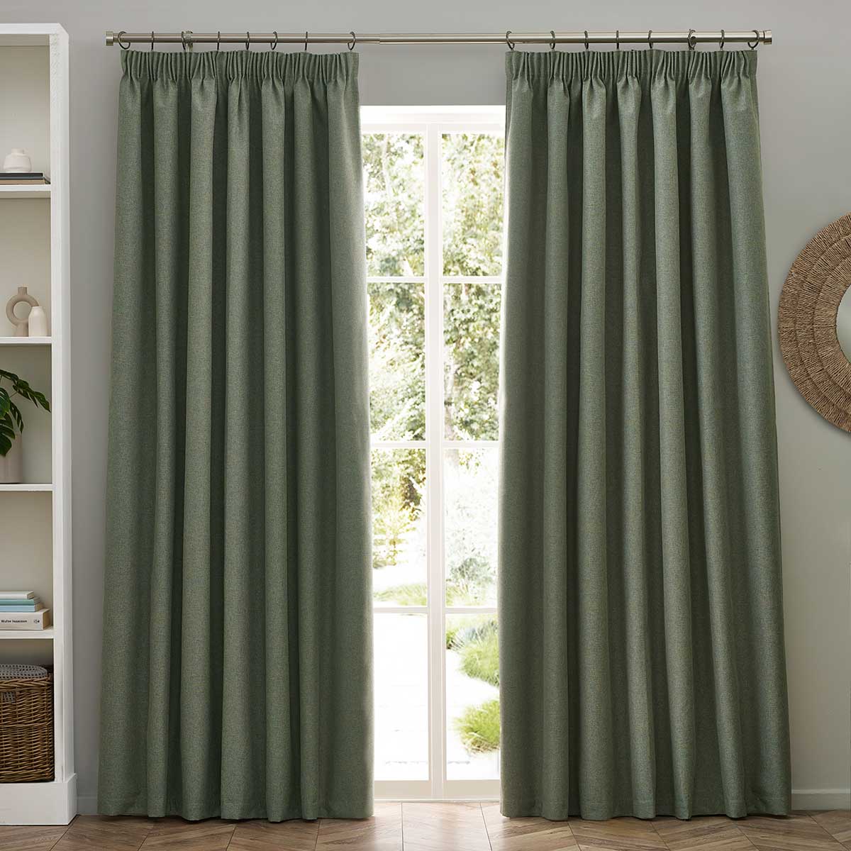 Dawn Lined Tape Top Pencil Pleat Curtains by furn.