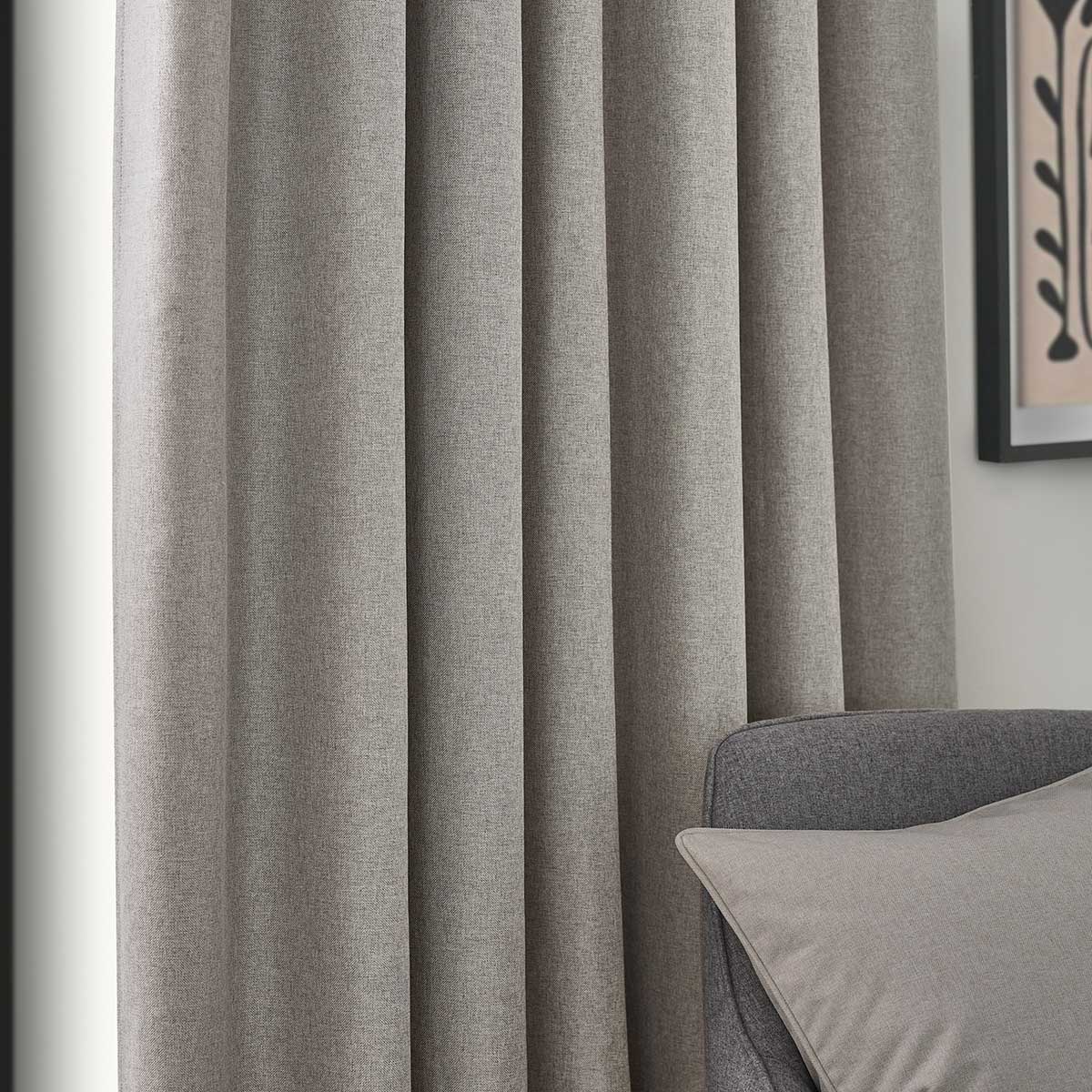 Dawn Lined Tape Top Pencil Pleat Curtains by furn.