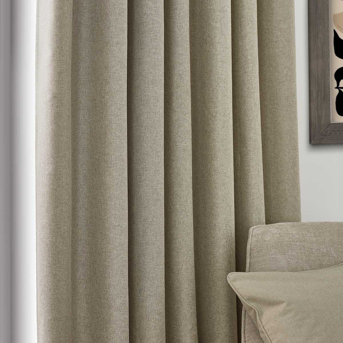 Dawn Lined Tape Top Pencil Pleat Curtains by furn.