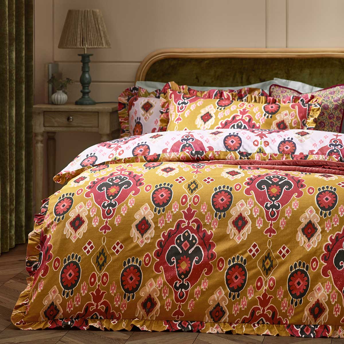 Dawson Duvet Cover Set by Paoletti