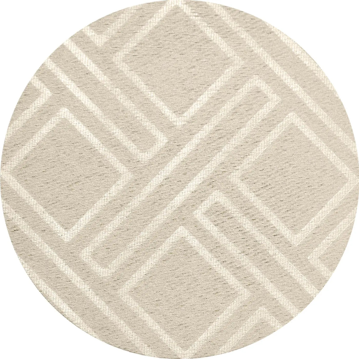 Alan Symonds Diamond Dim Out Eyelet Ring Top Curtains in Cream - Image 5