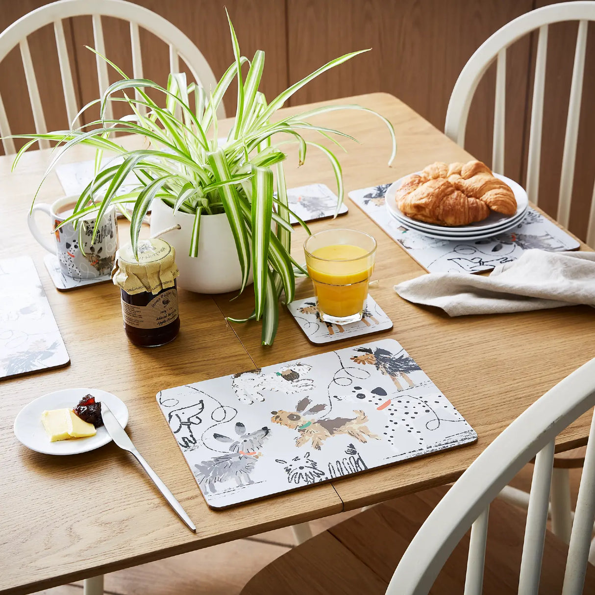 Ulster Weavers Dog Days Dog Print Placemat 4 Pack