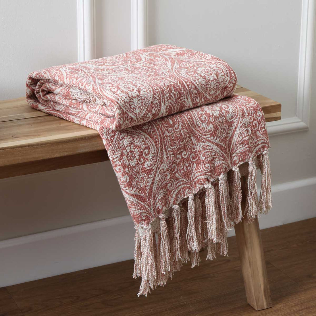 Durelle 100% Cotton Throw Blanket 130cm x 170cm