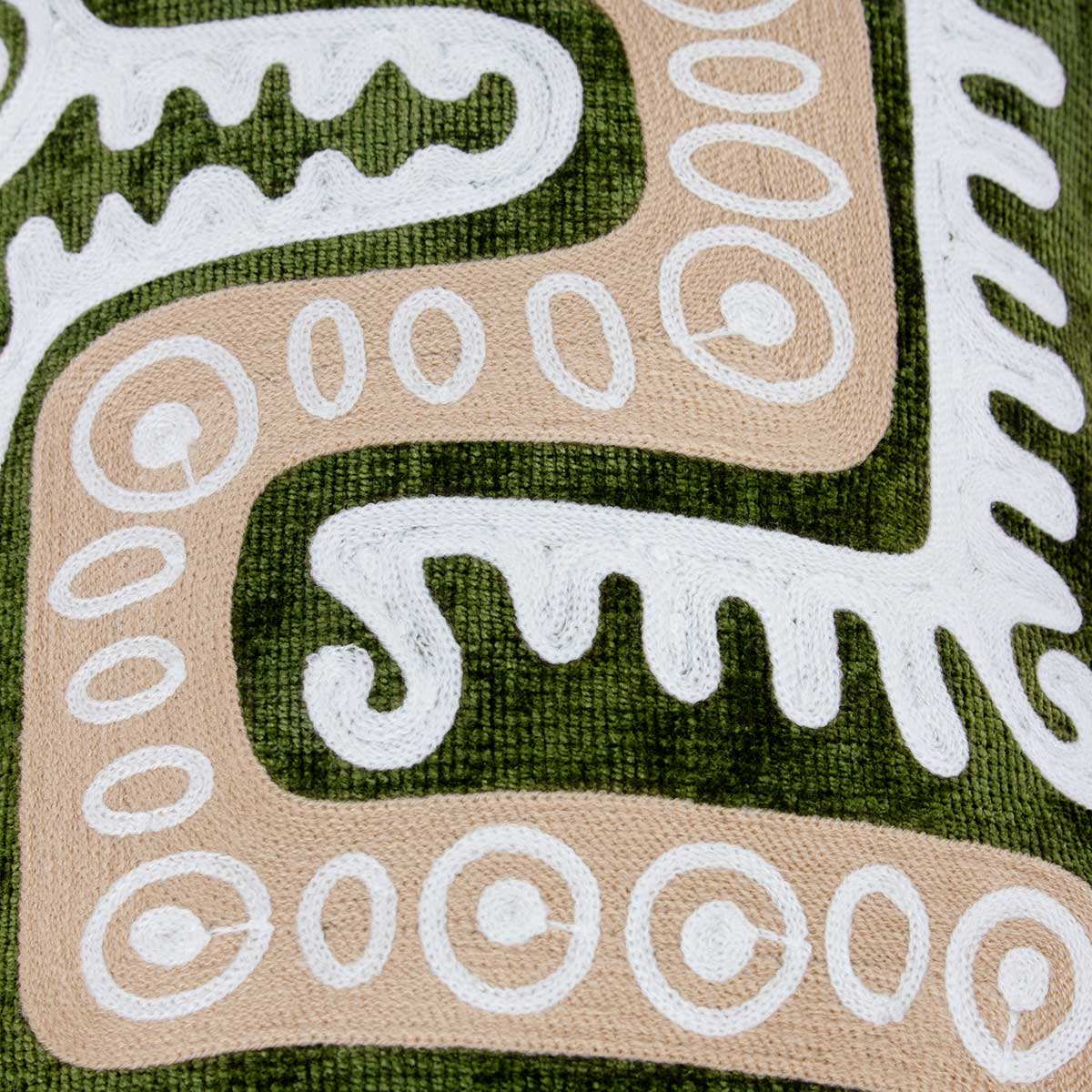 Dynasty Cushion Cover / Filled Cushion by Wylder Tropics 4