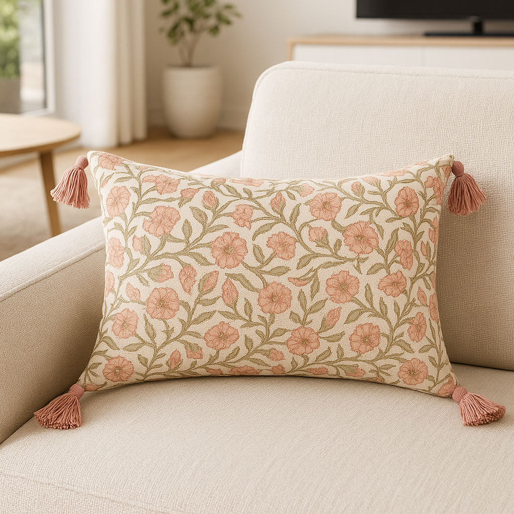 Delphine Cushion Cover / Filled Cushion by Paoletti 9