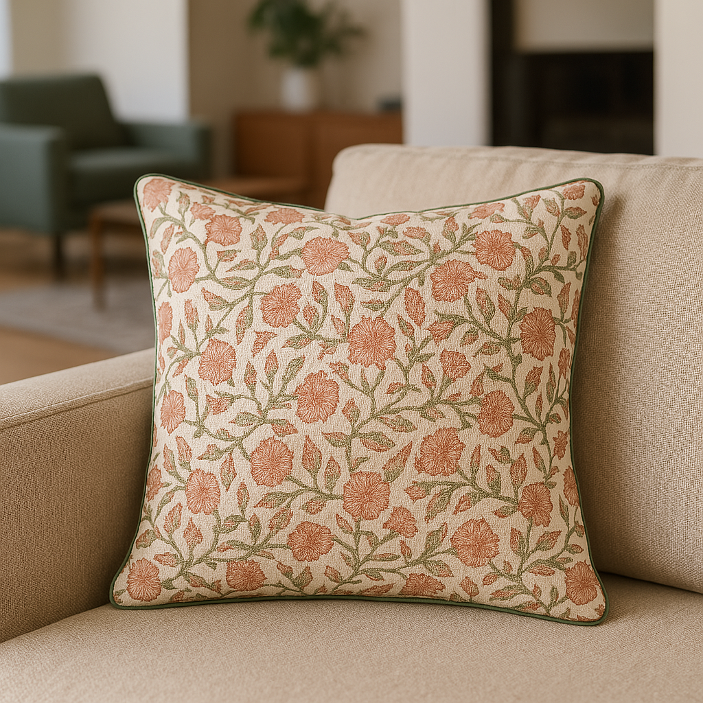 Delphine Cushion Cover / Filled Cushion by Paoletti 14