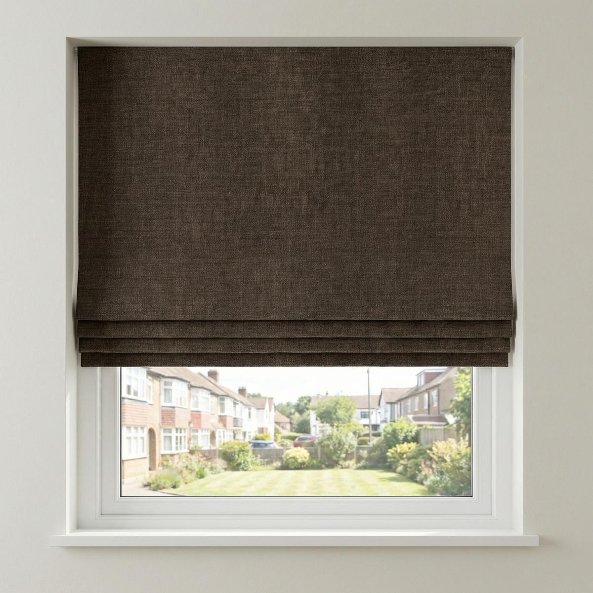 Devonshire Made to Measure Roman Blind Mushroom