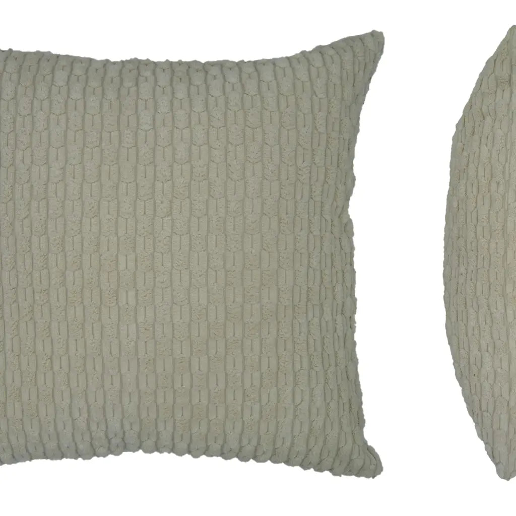 Dorset Textured Cushion Cover and Filled Cushion 18" x 18" (45cm x 45cm) by Sundour 8