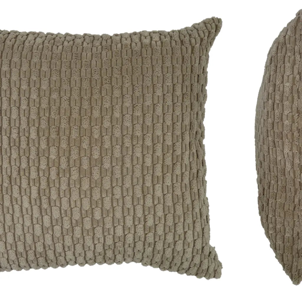 Dorset Textured Cushion Cover and Filled Cushion 18" x 18" (45cm x 45cm) by Sundour 12
