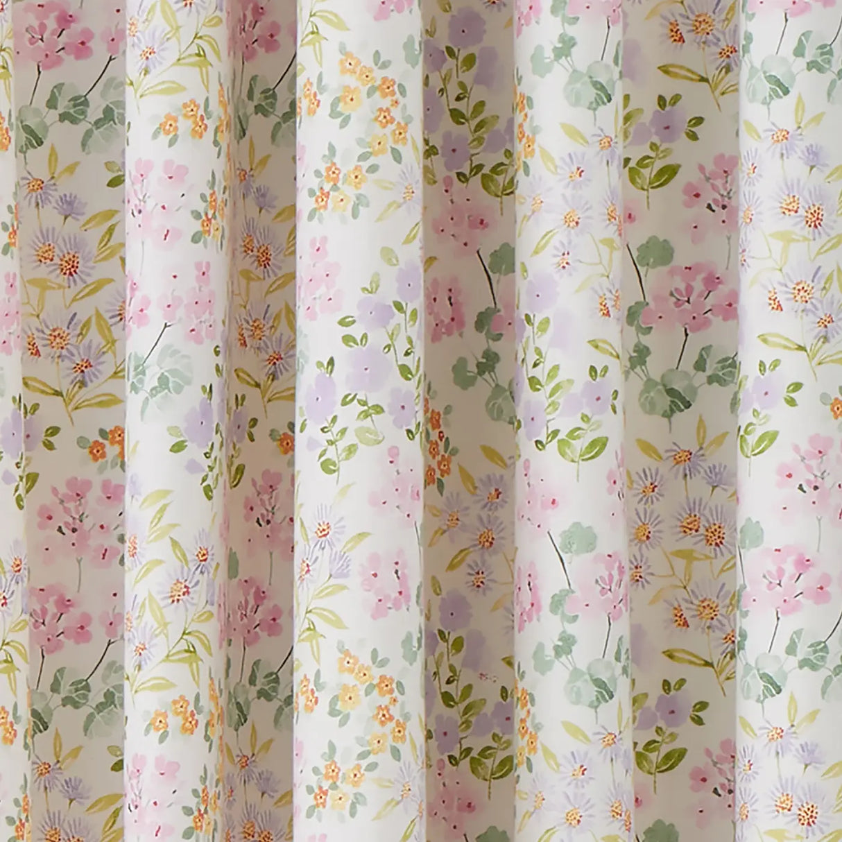 Edith Lined Eyelet Curtains by D & D