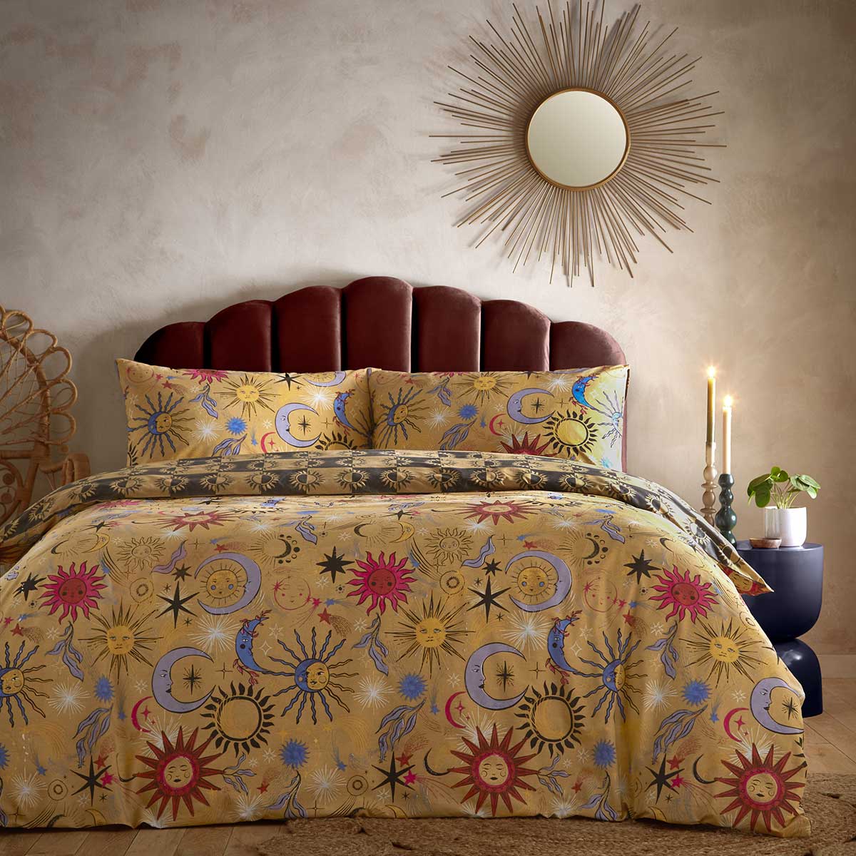 Ethereal Star Duvet Cover Set by furn.
