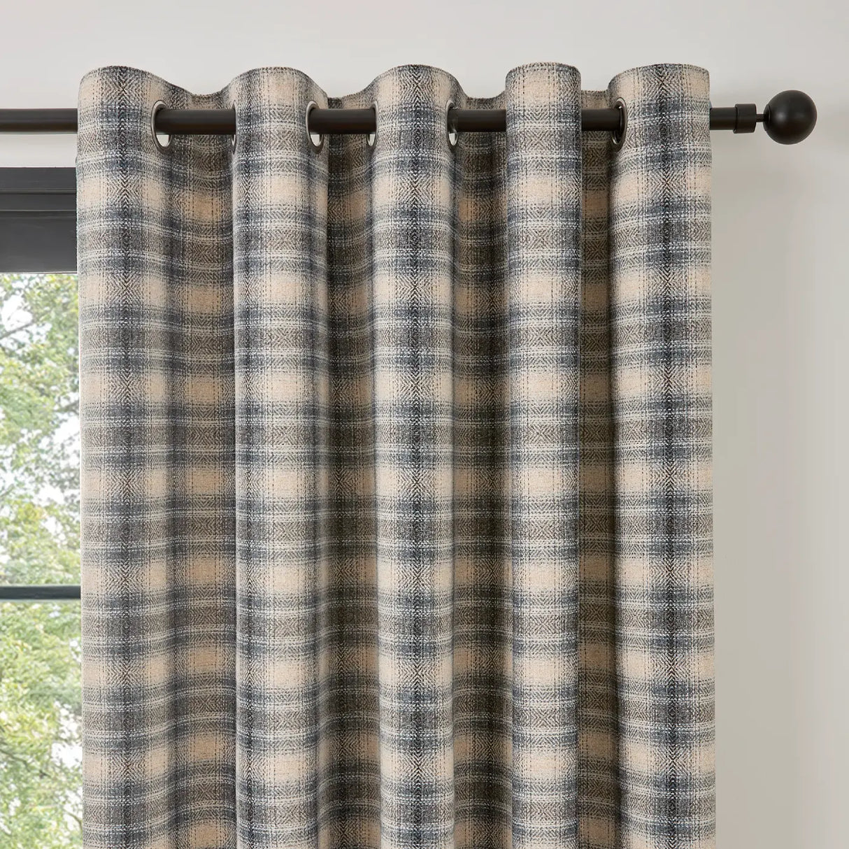Everett Eyelet Curtains by Curtina