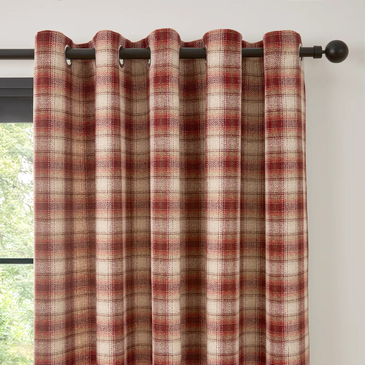 Everett Eyelet Curtains by Curtina